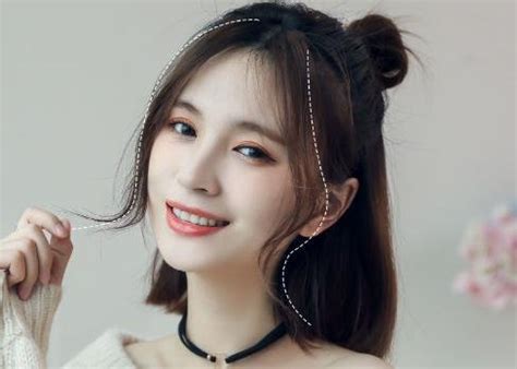 女生刘海两边的头发叫什么,龙须刘海/鬓角(修饰脸型的必备)