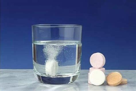 泡腾片的作用与功效,盘点4个品种泡腾片的用法及功效