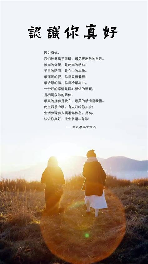 《认识你真好》诗原文(徐志摩认识你真好是写给谁的)